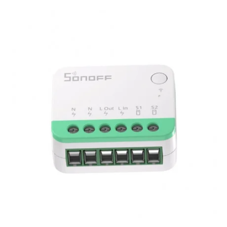 releu inteligent sonoff mini r4m wi-fi, compatibil cu matter