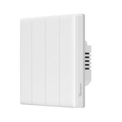intrerupator smart sonoff t5-4c-86 wifi cu full touch (4 canale), lumina led 5a 1200w