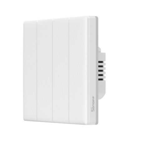 intrerupator smart sonoff t5-4c-86 wifi cu full touch (4 canale), lumina led 5a 1200w