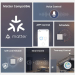 intrerupator inteligent sonoff m5-1c-86w, 1 canal, 10a, protocol matter, alb intrerupator inteligent sonoff m5-1c-86w, 1 canal, 10a, protocol matter, alb
