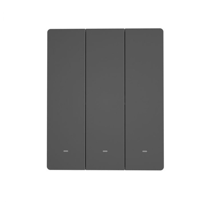 intrerupator smart wifi sonoff m5-3c-80, 2.4 ghz, bluetooth, mecanic, 3 canale