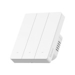 intrerupator inteligent sonoff m5-3c-80w, 3 canale, 10a, protocol matter, alb intrerupator inteligent sonoff m5-3c-80w, 3 canale, 10a, protocol matter, alb