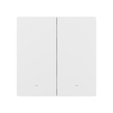 intrerupator inteligent sonoff zbm5-2c-86w, 2 canale, 10a, zigbee, alb