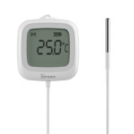 senzor de temperatura si umiditate sonoff snzb-02ld, zigbee 3.0