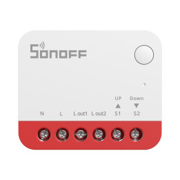 sonoff zigbee smart roller shutter switch mini-zbrbs ,   modul inteligent zigbee pentru controlul jaluzelelor, draperiilor si ru