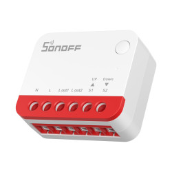 sonoff zigbee smart roller shutter switch mini-zbrbs ,   modul inteligent zigbee pentru controlul jaluzelelor, draperiilor si ru