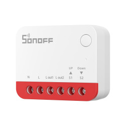 sonoff zigbee smart roller shutter switch mini-zbrbs ,   modul inteligent zigbee pentru controlul jaluzelelor, draperiilor si ru