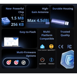 sonoff dongle-pmg24 ,   gateway usb zigbee  matter pentru automatizari smart home