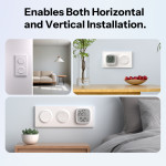 sonoff ef2g , rama pentru intrerupator smart orb, 2 posturi sonoff ef2g , rama pentru intrerupator smart orb, 2 posturi