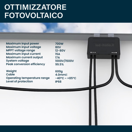 Optimizator panou fotovoltaic DEYE 700W 80V
