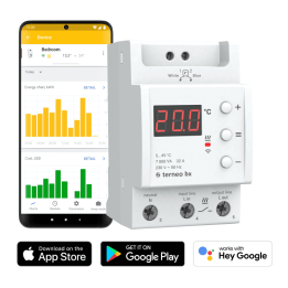 Termostat smart Wi-Fi Terneo BX - OptimClima