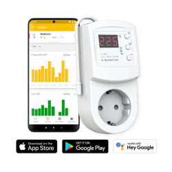 Termostat inteligent de ambient tip priza Terneo RZX