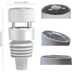 ecowitt weather station ws90 (wittboy) - statie meteo 6-in-1 de inalta precizie, senzor de ploaie piezoelectric si anemom ecowitt weather station ws90 (wittboy) - statie meteo 6-in-1 de inalta precizie, senzor de ploaie piezoelectric si anemom