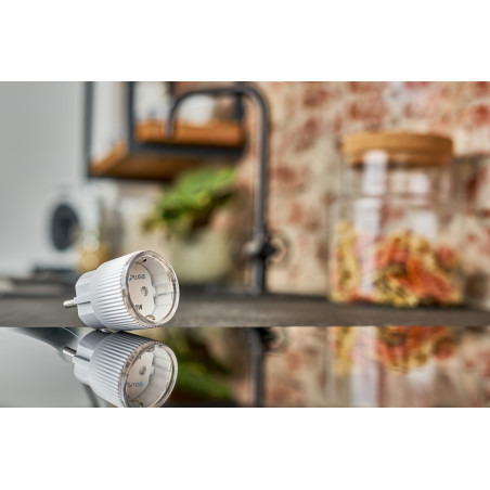 shelly wave plug s lr - priza inteligenta z-wave 800 cu masurarea consumului si tehnologie long range