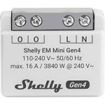 shelly em mini gen4 - monitor de energie monofazat, ultra-compact, wi-fi si bluetooth, chip shelly g4