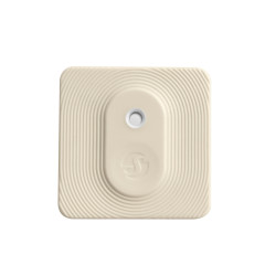 shelly blu h&t zb ivory - senzor inteligent de temperatura si umiditate, zigbee 3.0, autonomie 3 ani