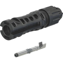 MC4-Evo 2 plug, 4.0-6.0 mm², cable Ø 4.7-6.4 mm, 1.5 kV, 45 A, 32.0317P0001