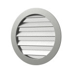 grila ventilatie rotunda o200mm, exterior o225mm, aluminiu