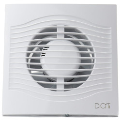 ventilator baie slim 4c super silent, clapeta antiretur, garantie 2 ani, motor long life 40000h, debit 90mc/h, o100mm