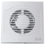 ventilator baie slim 4c super silent, clapeta antiretur, garantie 2 ani, motor long life 40000h, debit 90mc/h, o100mm