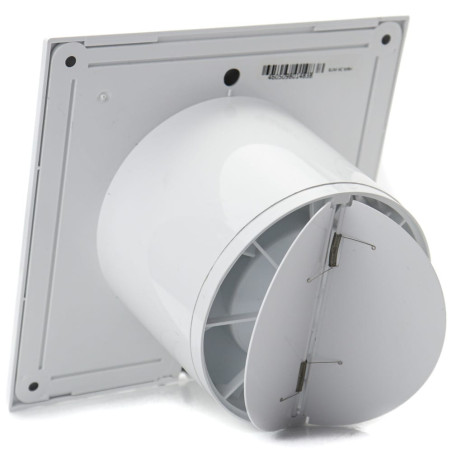 ventilator baie slim 4c super silent, clapeta antiretur, garantie 2 ani, motor long life 40000h, debit 90mc/h, o100mm