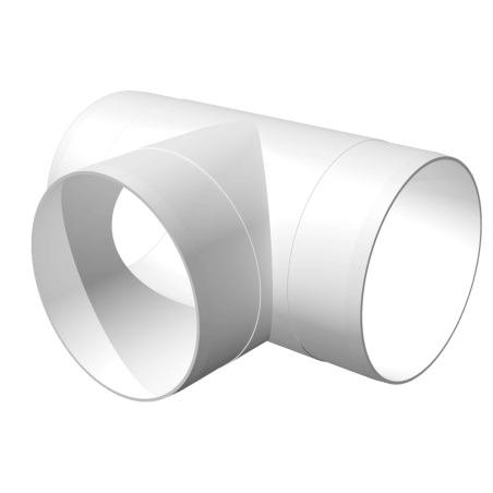 teu tubulatura, 160/160mm, pvc