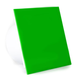 panou frontal din plexi pentru ventilator baie drim, green