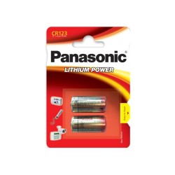 Baterie CR123 PANASONIC litiu 2BP