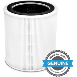 filtru rezerva pentru purificator de aer levoit lv-h135, filtrare 360 °, 3-in-1, pre filtru, filtru hepa si filtru carbon activ