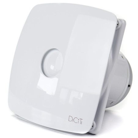 ventilator de baie rio 4c mr, debit 100 m3/h, o98, clapeta antiretur, fusion logic 1.0, timer, garantie 5 ani