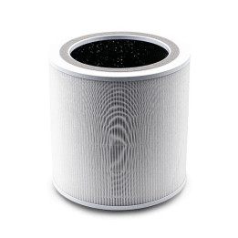 filtru purificator de aer levoit core400s, filtrare 360 °, 3-in-1, pre filtru, filtru hepa si filtru carbon activ