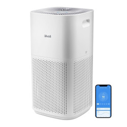 purificator de aer smart levoit core 600s wi-fi, filtru 3 in 1 true hepa, senzor calitate aer, mod auto, alexa, google home, pan
