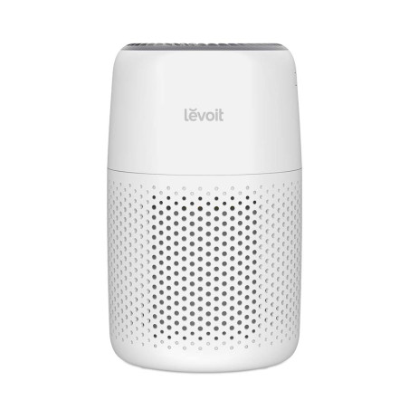 purificator de aer levoit core mini, filtru 3 in 1 true hepa, panou comanda touch screen, alb