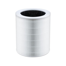 filtru purificator de aer levoit core600s, filtrare 360°, 3-in-1, pre-filtru, filtru hepa si filtru carbon activ