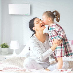 recuperator de caldura helty flow plus, dublu flux, senzor umiditate, randament 91%, filtru f7+g4