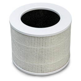 filtru purificator de aer levoit core mini, 3 in 1, prefiltru, filtru true hepa, filtru de carbon activ