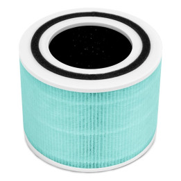 filtru purificator de aer levoit core 300 / core p350, cu absorbtie a toxinelor, 3 in 1, pre filtru, filtru hepa, filtru de carb