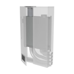 helty flow 1000 steel - montaj tavan sau perete (1000 m³/h)