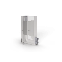 helty flow m1000 steel - montaj perete, tip dulap lemn (1000 m³/h)