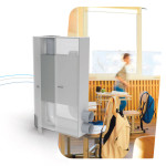 helty flow m800 steel - montaj perete, tip dulap lemn (800 m³/h)