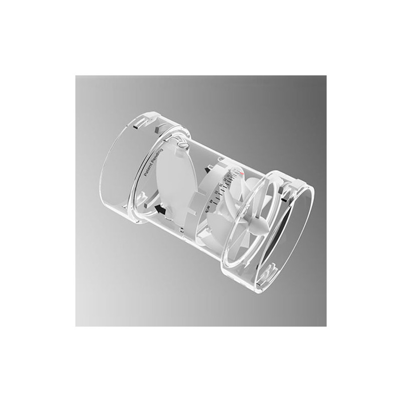 clapeta reglaj debit metrovent cu afisaj debit de aer, diametru o75mm