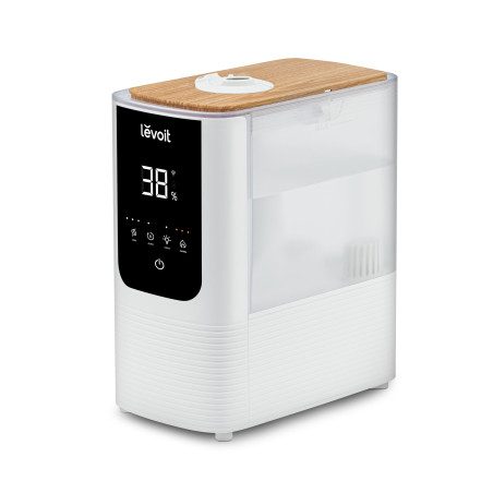 umidificator levoit - oasismist 450s smart ultrasonic cool mist tower, autonomie 45 ore , rezervor 4,5 l