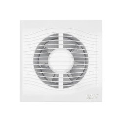 ventilator baie slim 5c super silent, clapeta antiretur, motor long life 40000h, debit 140mc/h, o125mm