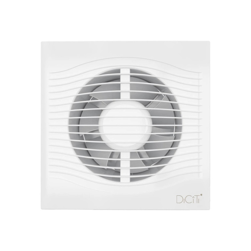 ventilator baie slim 5c super silent, clapeta antiretur, motor long life 40000h, debit 140mc/h, o125mm