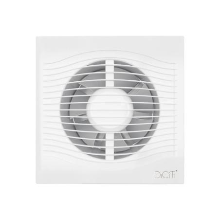 ventilator baie slim 5c super silent, clapeta antiretur, motor long life 40000h, debit 140mc/h, o125mm