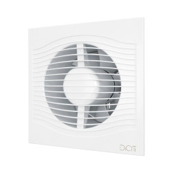 ventilator baie slim 5c super silent, clapeta antiretur, motor long life 40000h, debit 140mc/h, o125mm