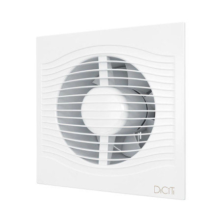 ventilator baie slim 5c super silent, clapeta antiretur, motor long life 40000h, debit 140mc/h, o125mm