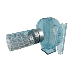 conector cu clapeta antiretur, o150mm, metal