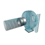 conector cu clapeta antiretur, o150mm, metal