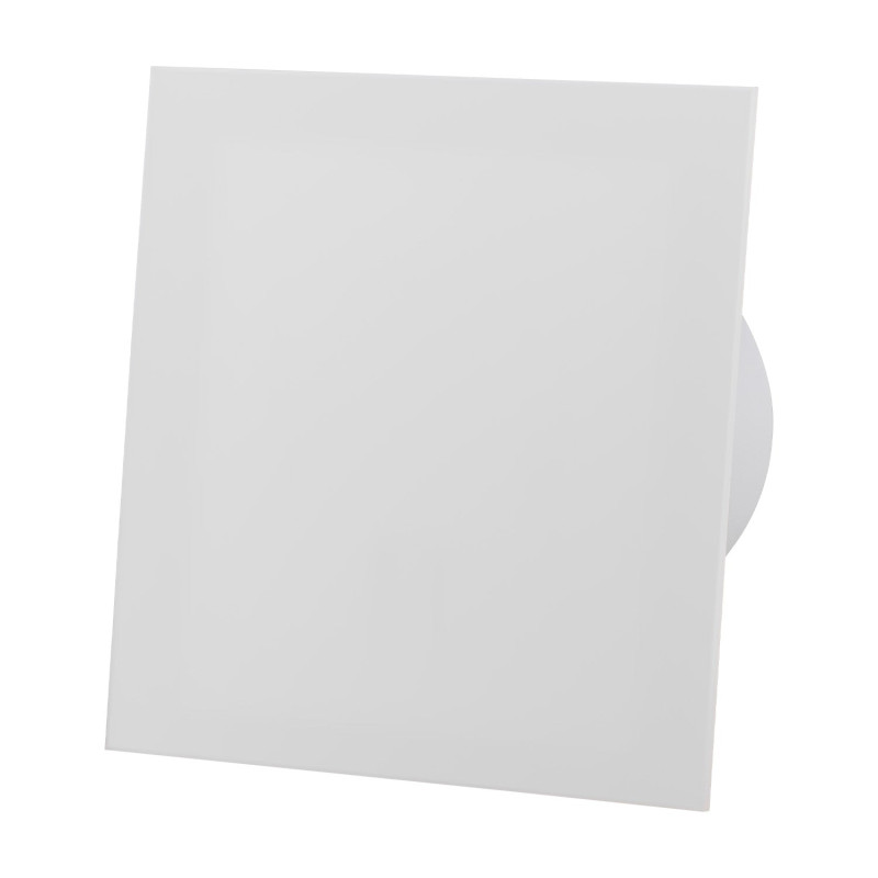 ventilator baie drim o100 s, super silent, debit 93 m3/h, panou plexi schimbabil, clapeta antiretur, garantie 2 ani, gri